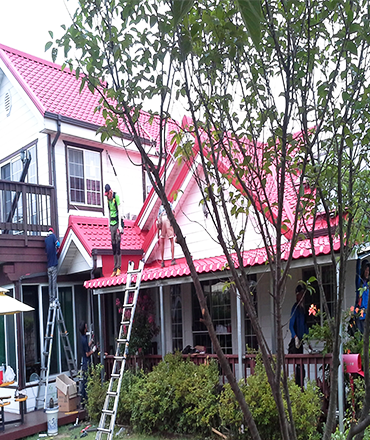 지붕개량,일산시지붕공사,일산동지붕공사,칼라강판,포스코칼라강판,포스코강판,포스코정품,징크,리얼징크,옥상방수,현대강판,현대상사