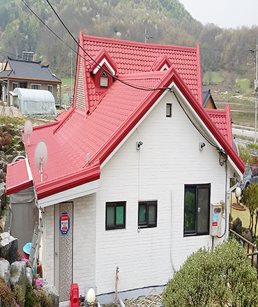 지붕개량,봉평면지붕공사,지붕공사,칼라강판,포스코칼라강판,포스코강판,포스코정품,징크,리얼징크,옥상방수,현대강판,현대상사